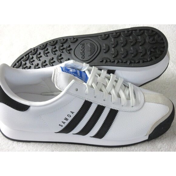 Adidas Originals Men's Samoa Sneakers Cloud White Black Sizes NIB 675033 - Picture 3 of 5